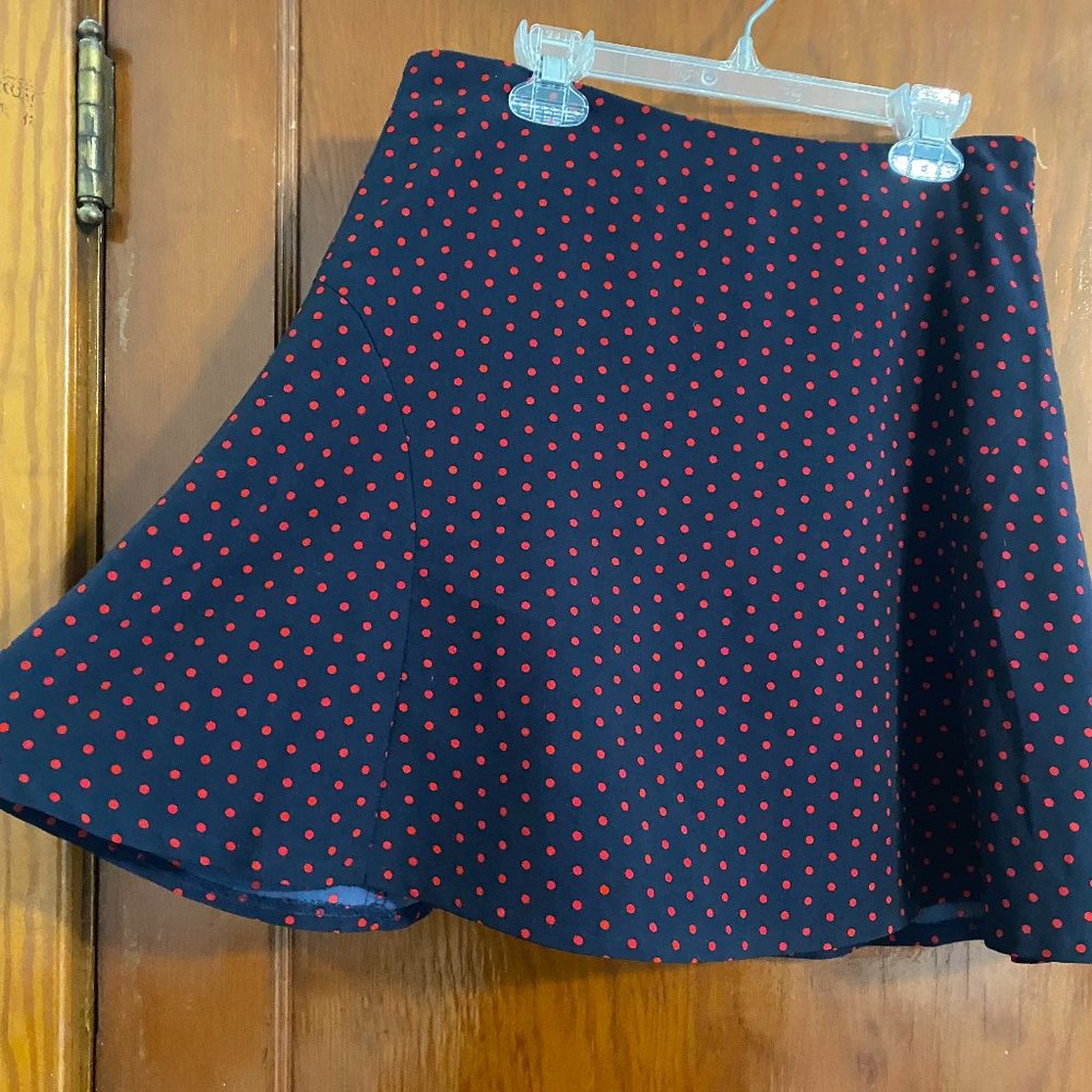 Polka dot skirt